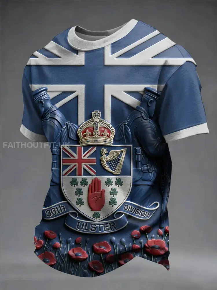 Men’s Lest We Forget short sleeves t-shirt