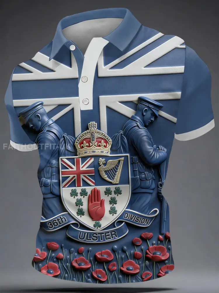 Men’s Lest We Forget polo shirt