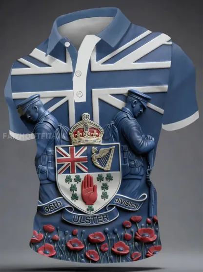 Men’s Lest We Forget polo shirt