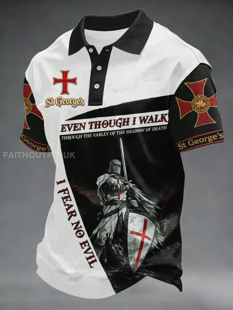 Men’s St George’s Day polo shirt