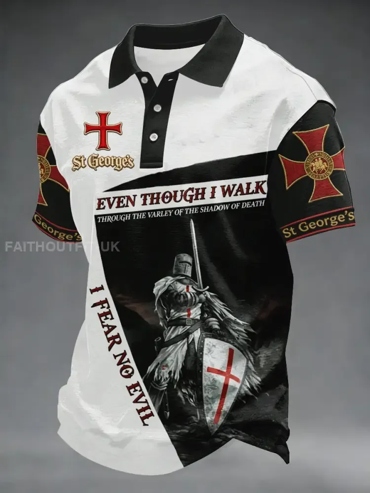 Men’s St George’s Day polo shirt