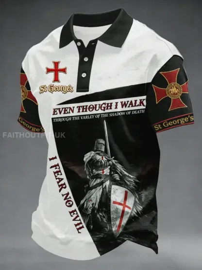 Men’s St George’s Day polo shirt