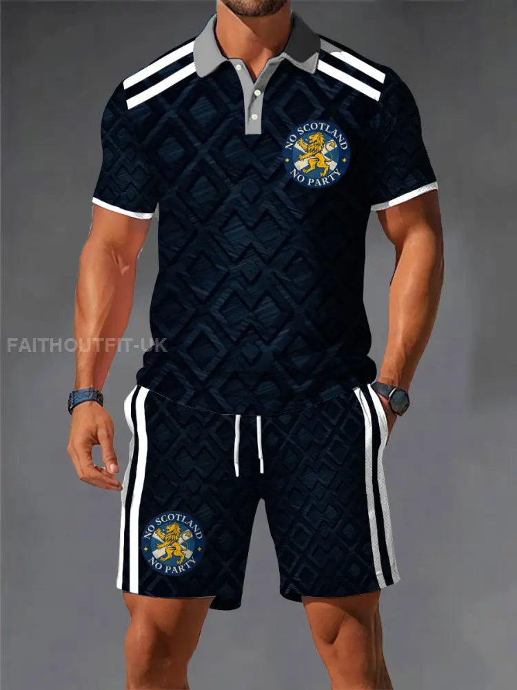 Men’s UK Football Lover Scotland Printed Sets