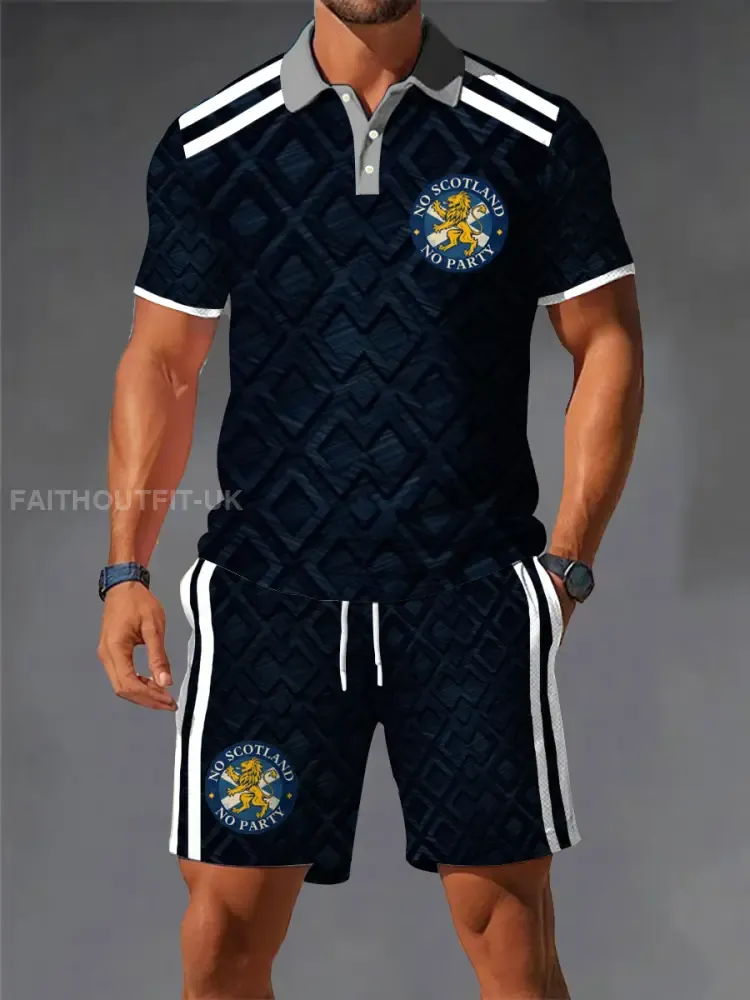Men’s UK Football Lover Scotland Printed Sets
