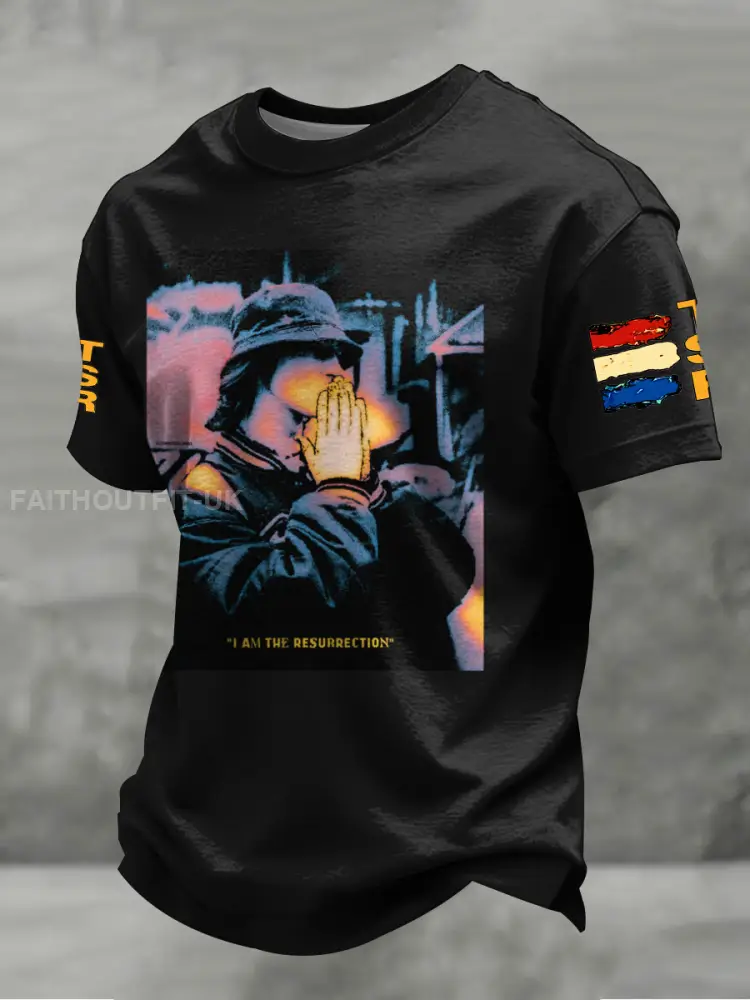 Men’s Lemon Roses Music Lover Printed short sleeves t-shirt