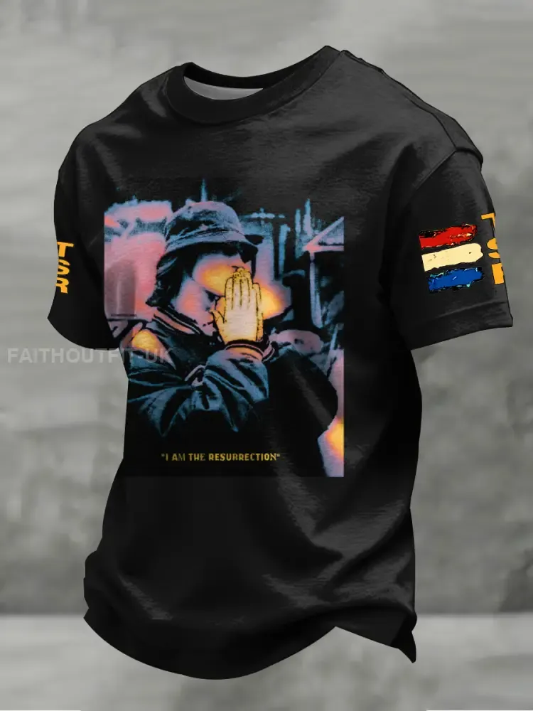 Men’s Lemon Roses Music Lover Printed short sleeves t-shirt
