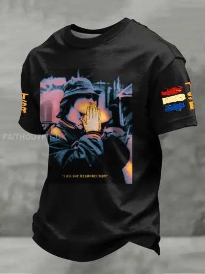 Men’s Lemon Roses Music Lover Printed short sleeves t-shirt