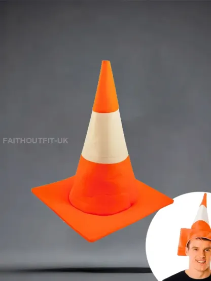 Funny Traffic Cone Hat - As picture · ONE