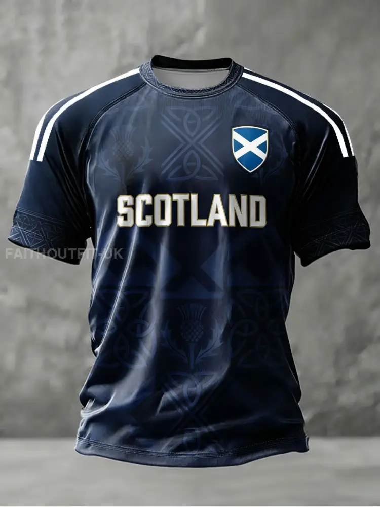 Men’s UK Football Lover England Printed short sleeve t-shirt