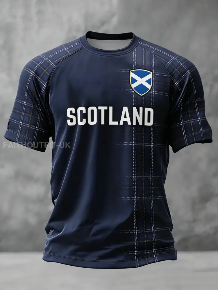 Men’s UK Football Lover England Printed short sleeve t-shirt