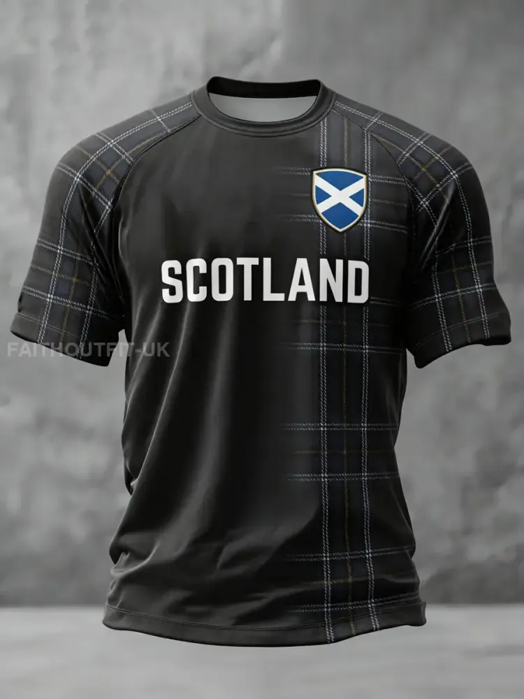 Men’s UK Football Lover England Printed short sleeve t-shirt