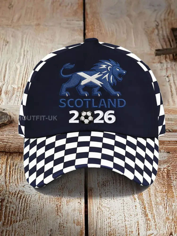 Unisex UK Football Lover Scotland Print Hat - As picture · ONE