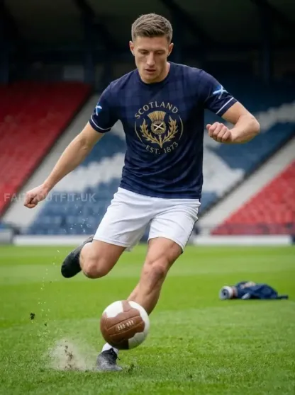 Unisex UK Scotland Football Lover 2026 Printed T-shirt