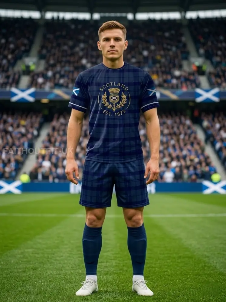 Unisex UK Scotland Football Lover 2026 Printed T-shirt