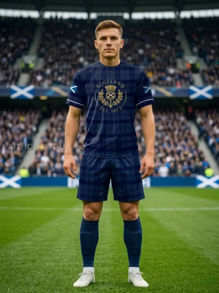 Unisex UK Scotland Football Lover 2026 Printed T-shirt