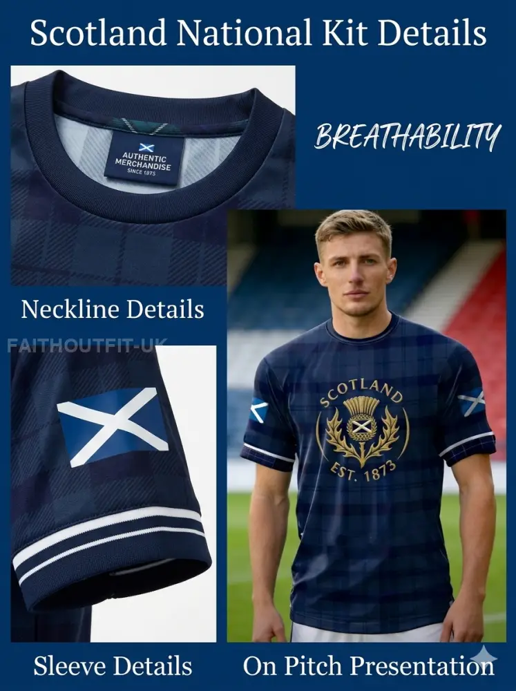 Unisex UK Scotland Football Lover 2026 Printed T-shirt