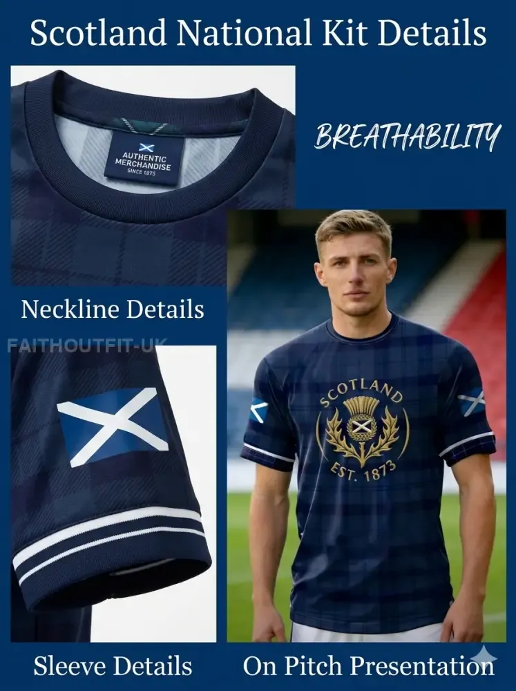 Unisex UK Scotland Football Lover 2026 Printed T-shirt