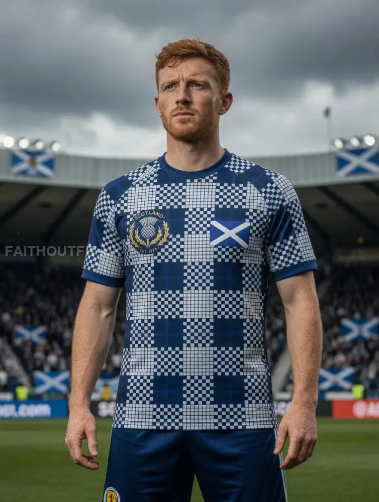 Unisex UK Scotland Football Lover 2026 Printed T-shirt