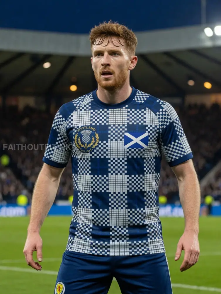 Unisex UK Scotland Football Lover 2026 Printed T-shirt
