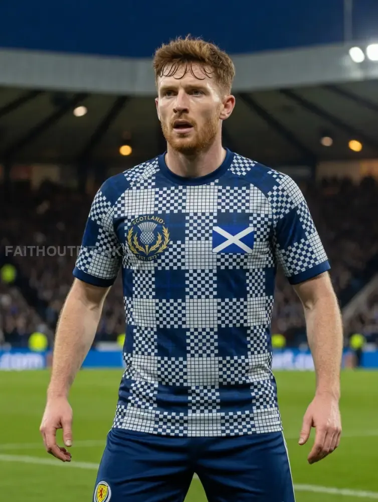 Unisex UK Scotland Football Lover 2026 Printed T-shirt