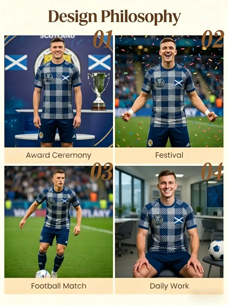 Unisex UK Scotland Football Lover 2026 Printed T-shirt