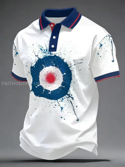 Men’s UK Mods Music Lover polo shirt