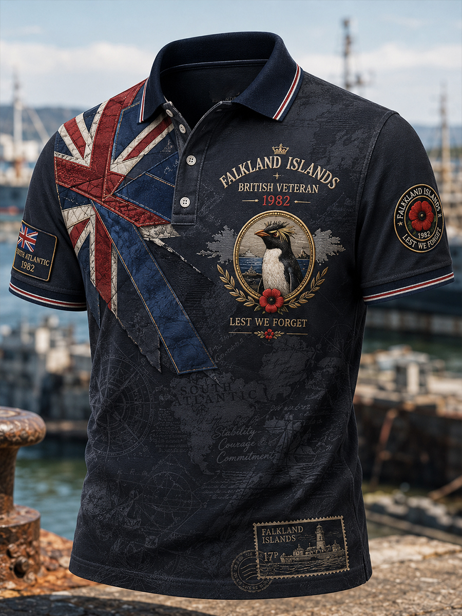 Men's Of The Falklands War Short Sleeve Shirt