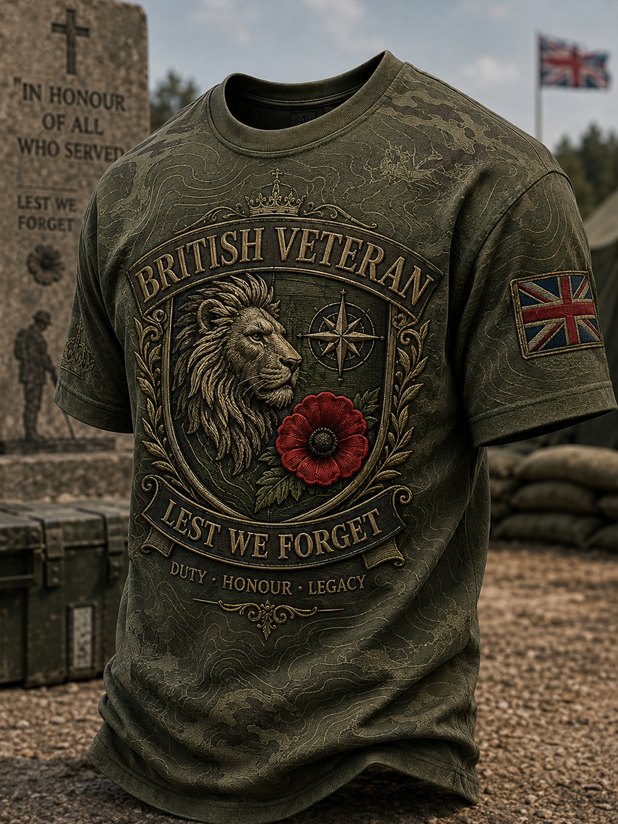 Men's Memorial Short Sleeves T-Shirt