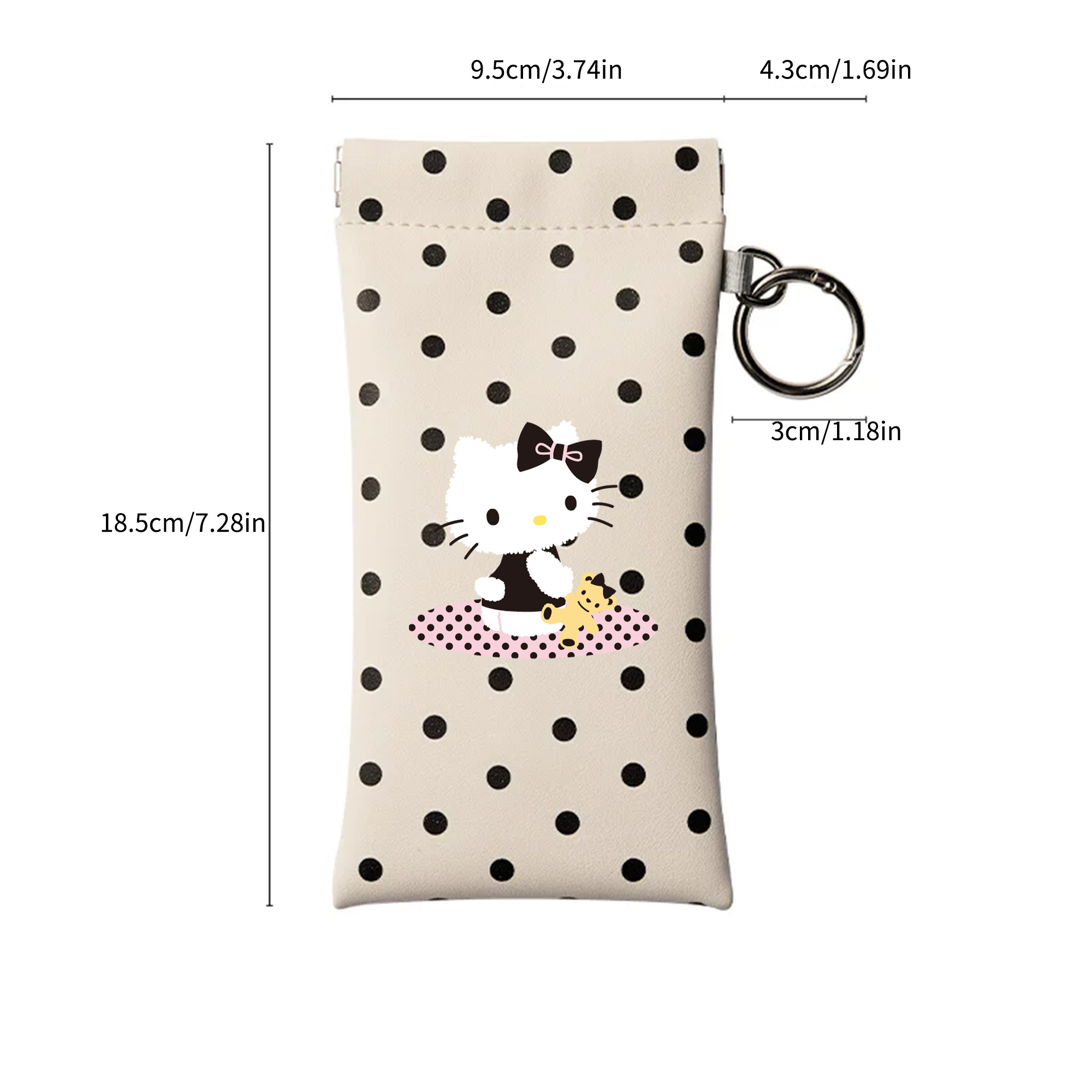 (Brand Authorized)Hello Kitty Eyeglasses Bag