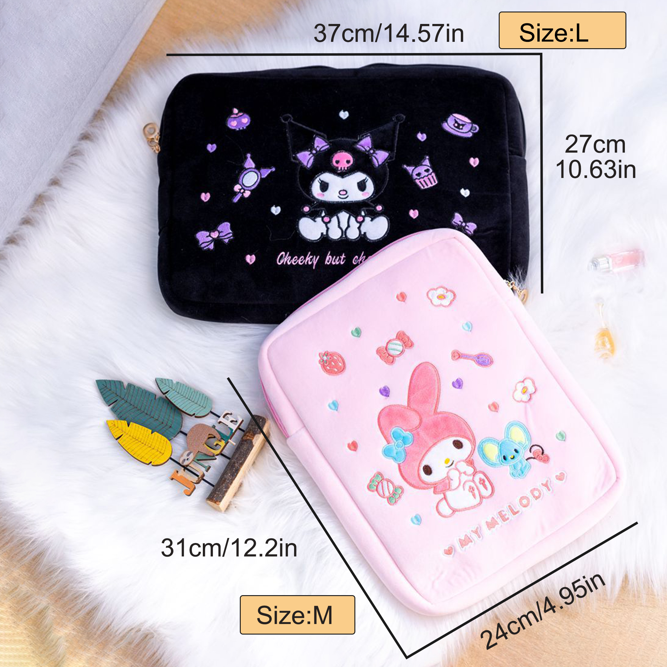 (Brand Authorized)Sanrio Girl's Tablet Bag