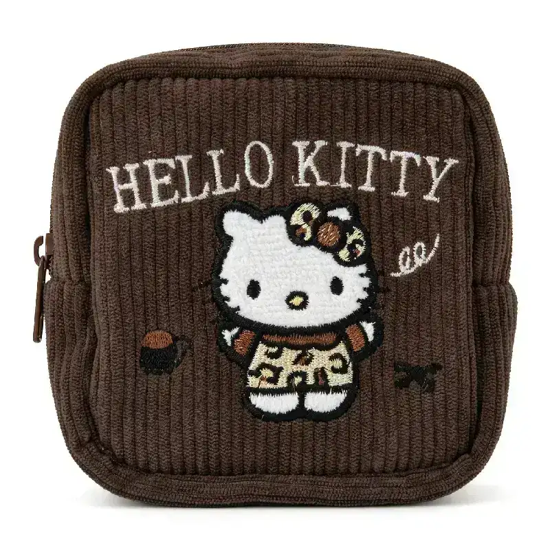 Hello Kitty Corduroy Mini Portable Storage Bag