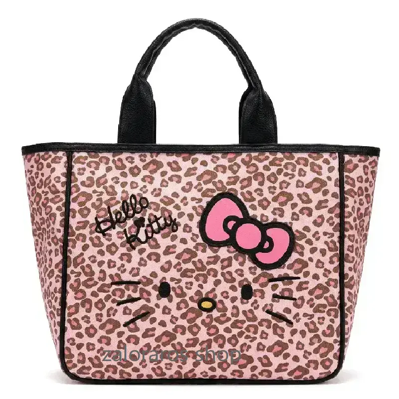 Hello Kitty Fashion Leopard Print Handbag (Wild Sweet Girl Series)