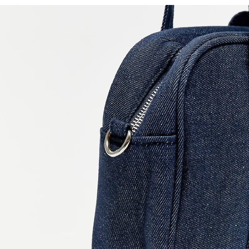 Hello Kitty Denim Shoulder Tote Bag (Nautical Style)