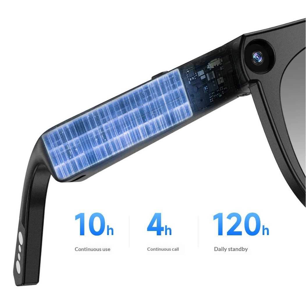 Zaloraros New AI-Powered Smart Bluetooth Glasses