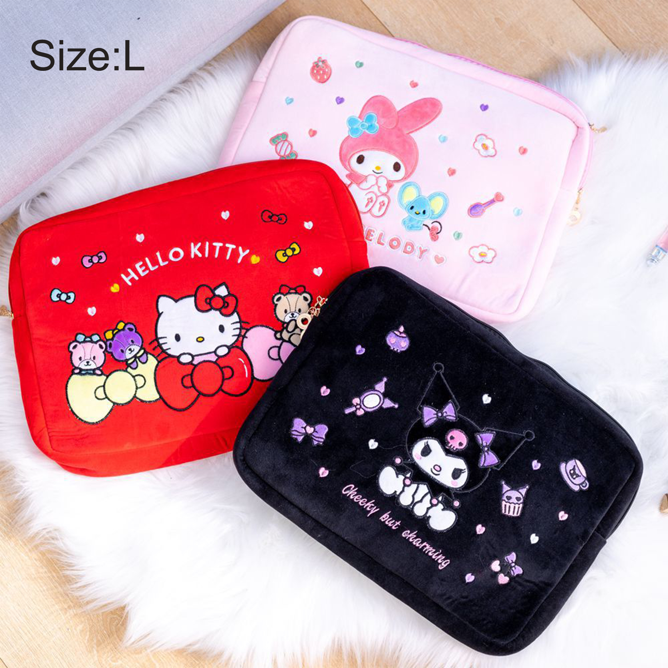 (Brand Authorized)Sanrio Girl's Tablet Bag
