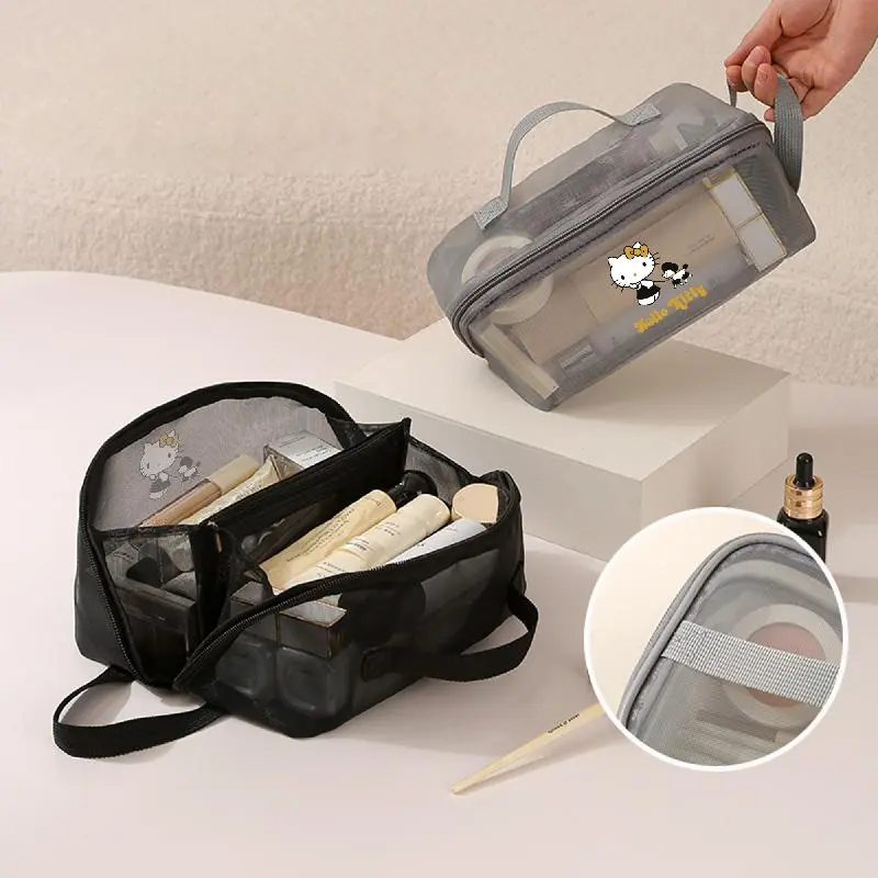 Hello Kitty Crazy Transparent Toiletries Bag