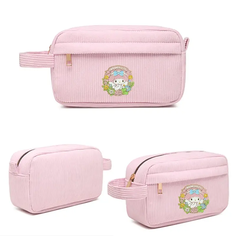 Hello Kitty and Friends Corduroy Portable Storage Bag