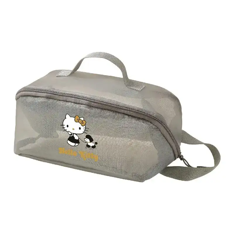 Hello Kitty Portable Mesh Makeup Storage Bag