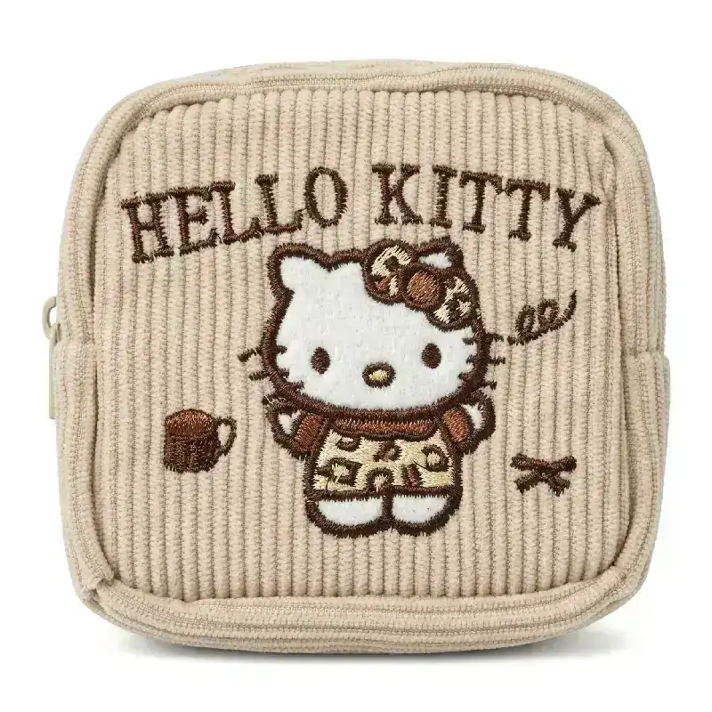 Hello Kitty Corduroy Mini Portable Storage Bag