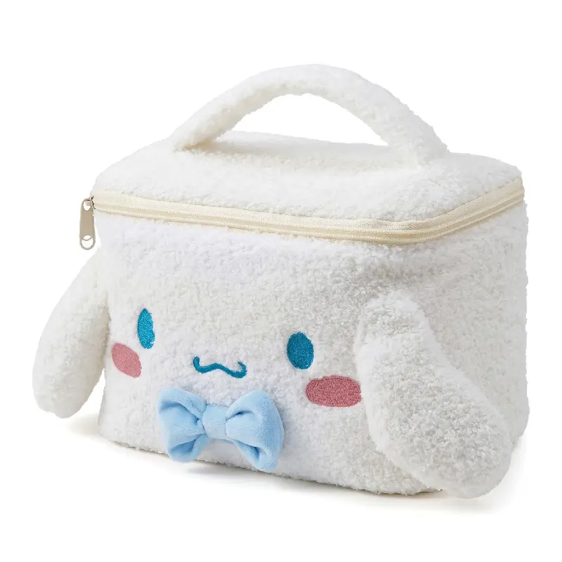Cinnamoroll Collaboration Sherpa Fleece Portable Makeup Bag