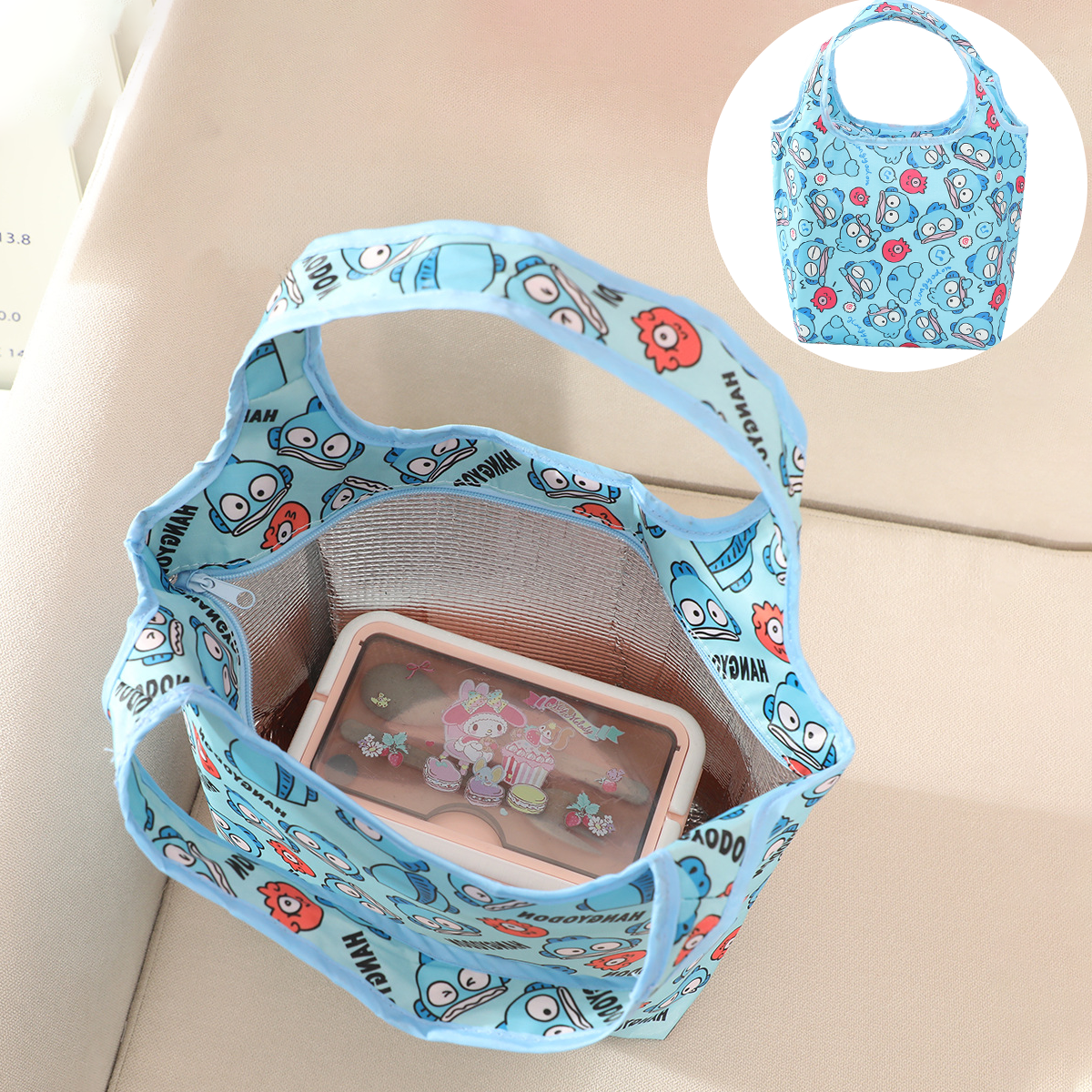 (Brand Authorized)Sanrio Lnsulated Lunch Bags