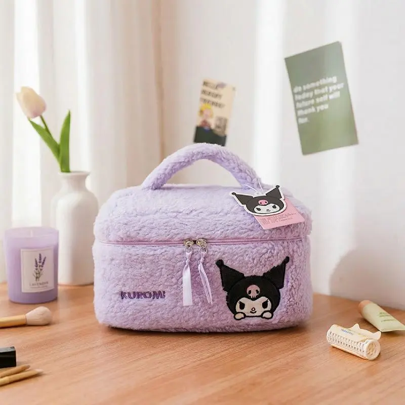 Kuromi Plush Cosmetic Bag(Classic Series)