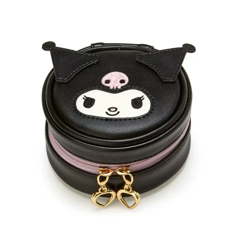 Hello Kitty and Friends Round Mini Jewelry Pouch Storage Box