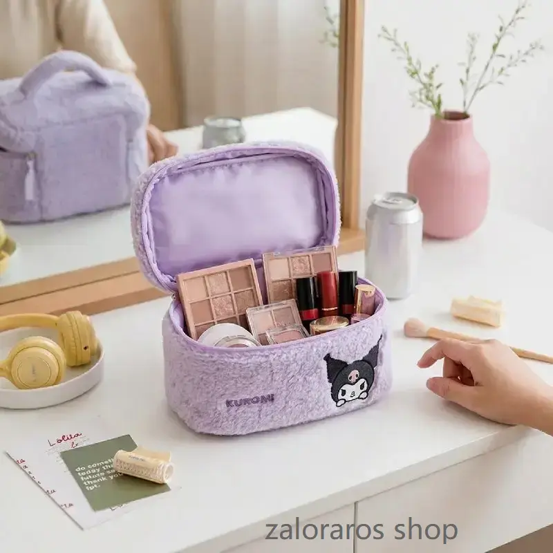 Kuromi Plush Cosmetic Bag(Classic Series)