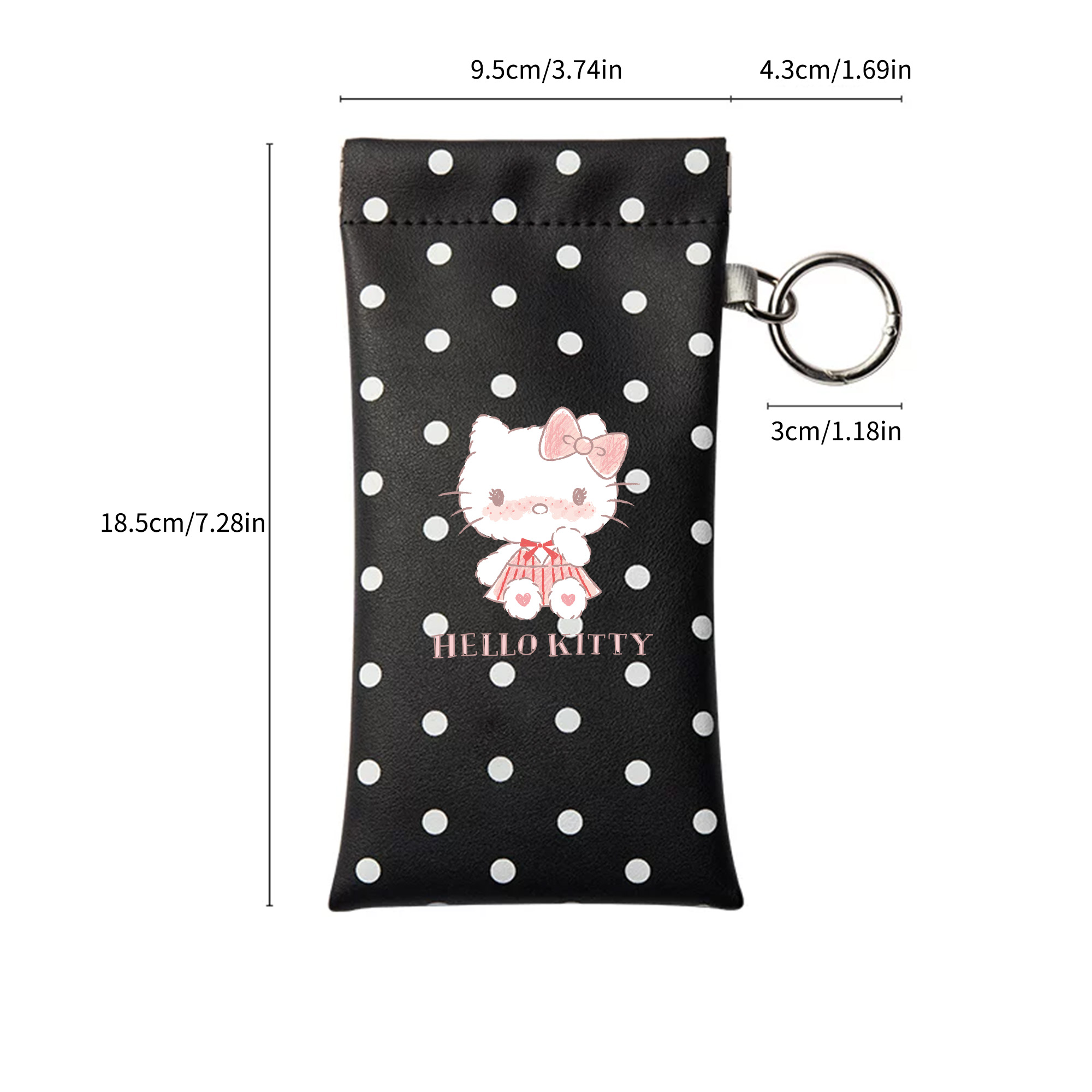 (Brand Authorized)Hello Kitty Eyeglasses Bag