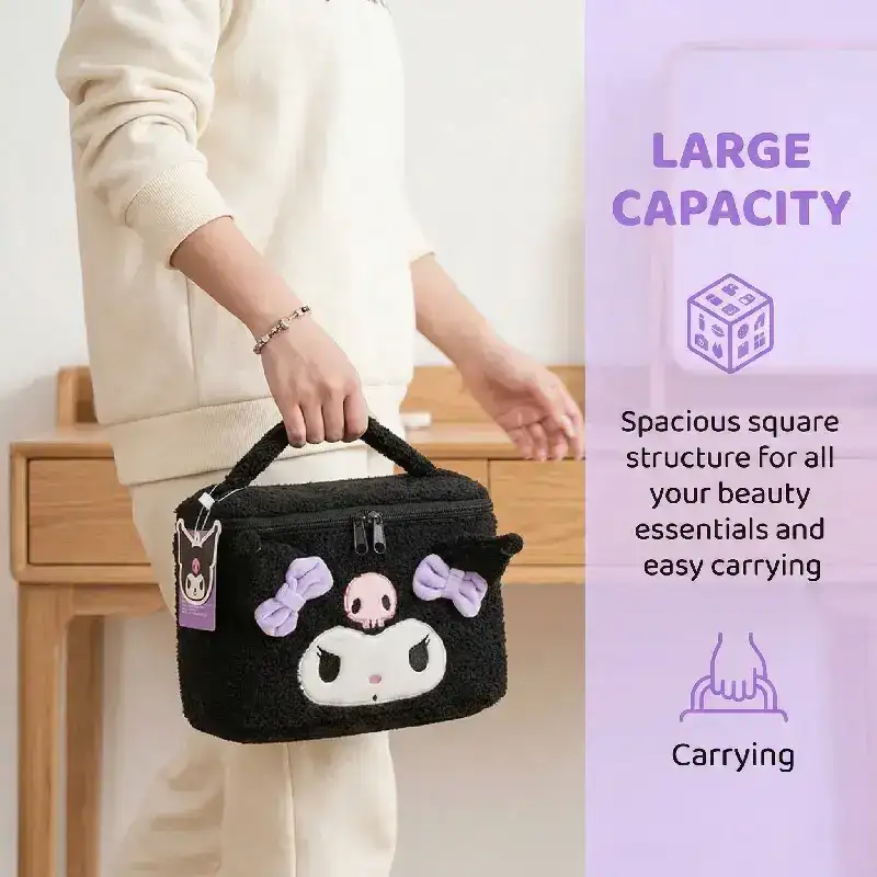 Hello Kitty and Friends Hand-held Plush Makeup Bag