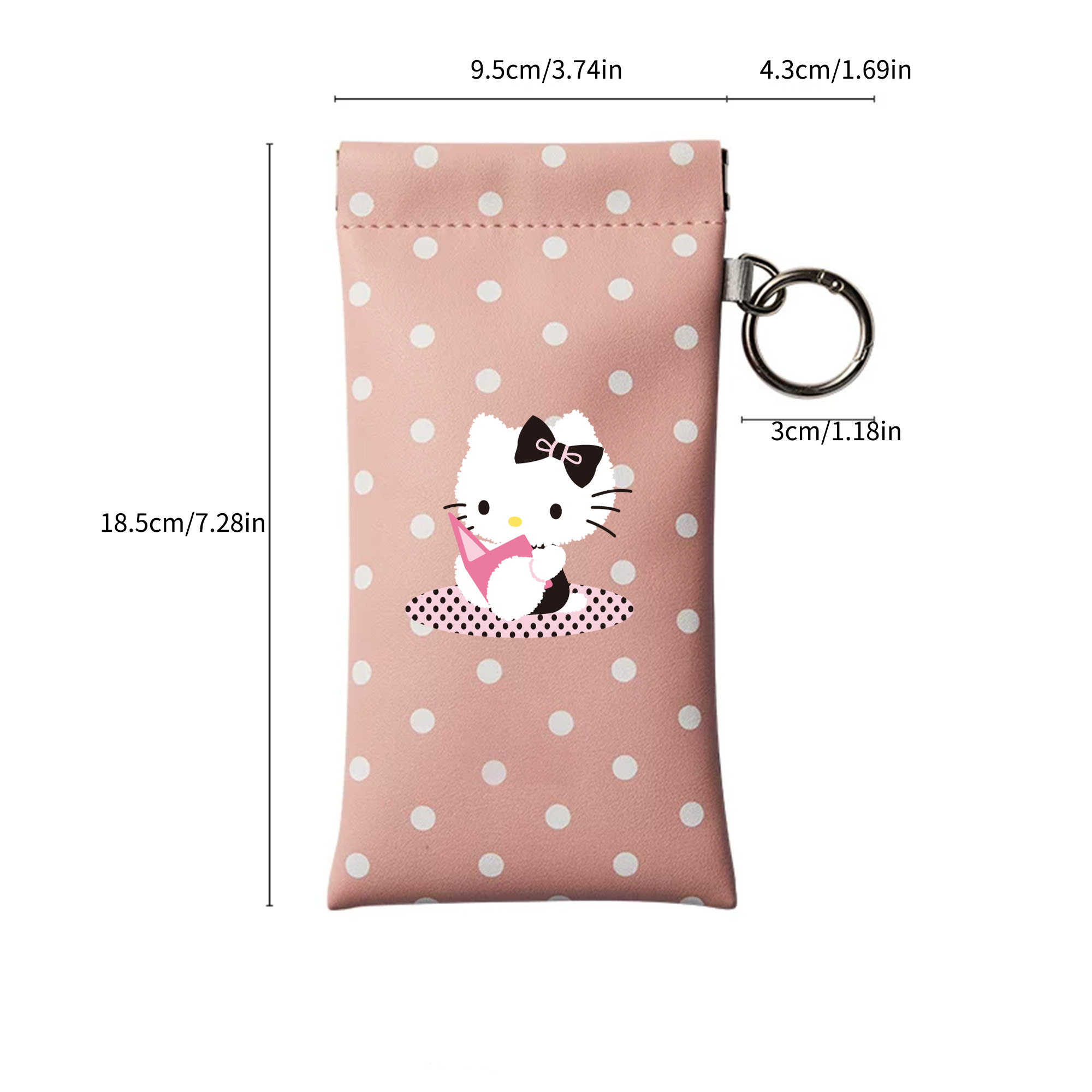 (Brand Authorized)Hello Kitty Eyeglasses Bag