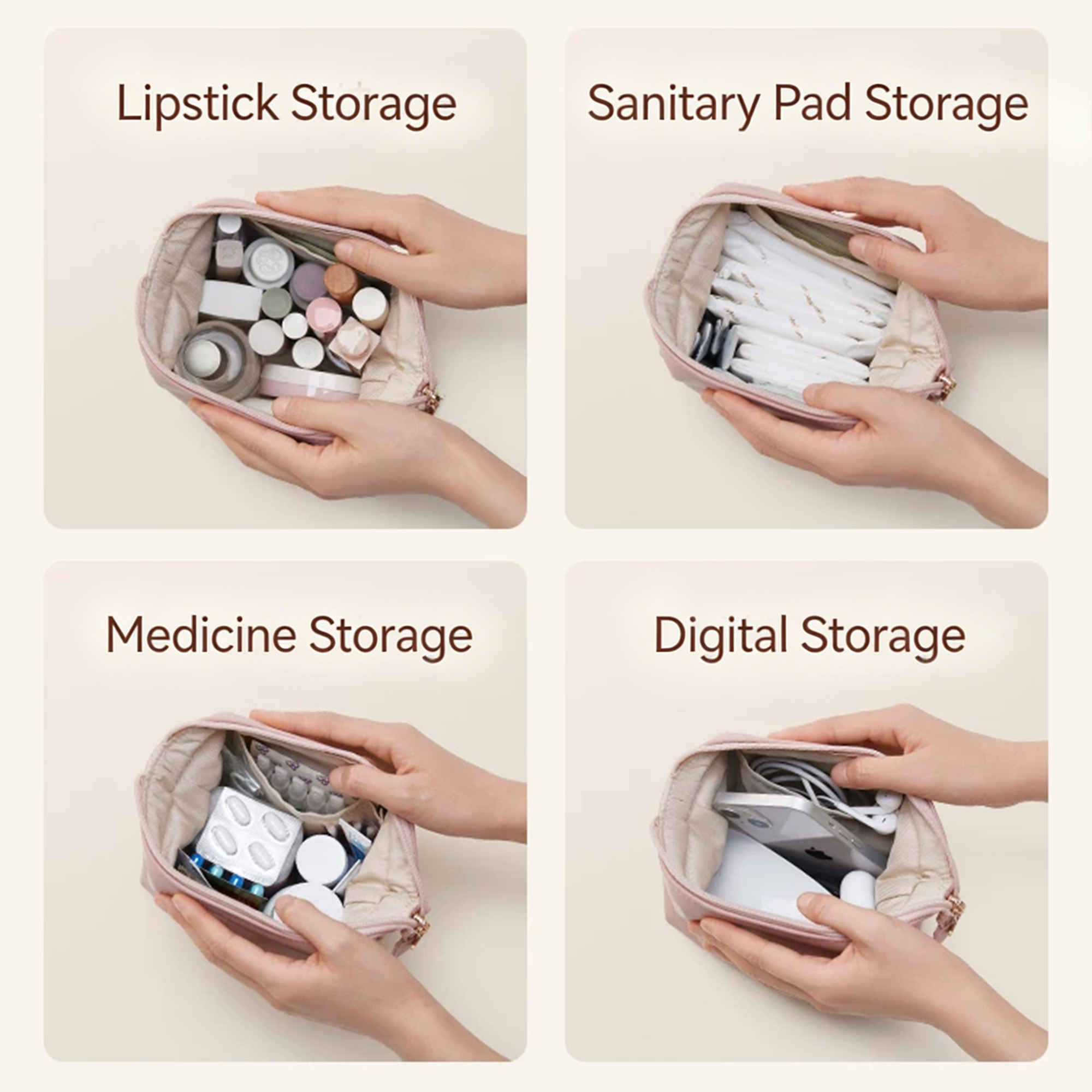 Kello Kitty Women's Makeup Bag