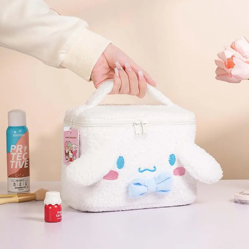 Hello Kitty Portable Plush Makeup Bag