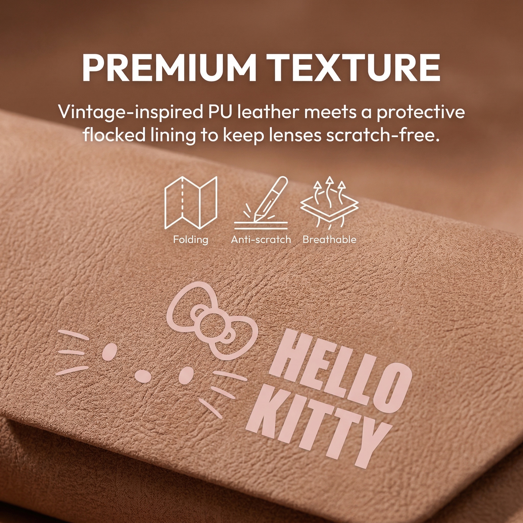 Hello Kitty Eyeglasses Case